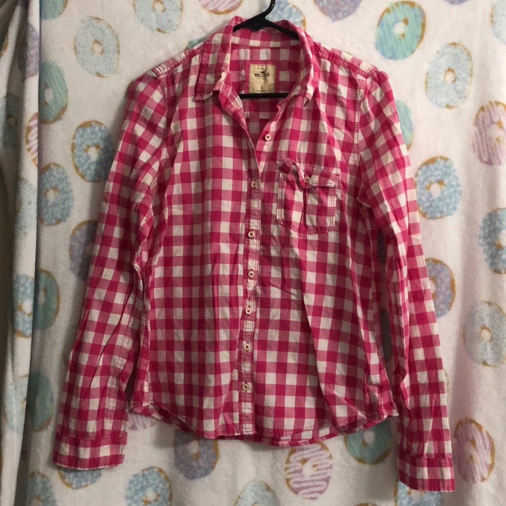 🌸BOGO🌸 Hollister Plaid Long Sleeve Shirt